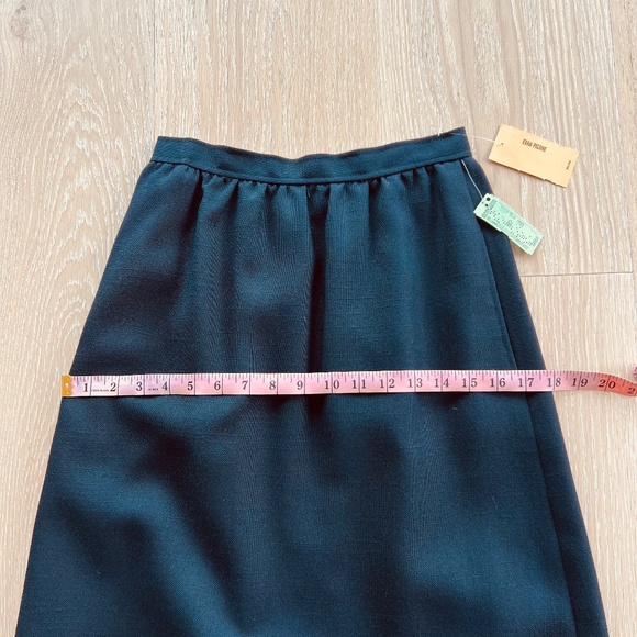 NWT Evan-Picone Vintage Black Pencil Skirt Union Tag in Size 6. - Picture 4 of 12